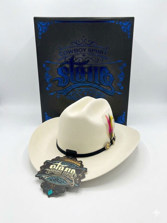 Sombrero 5000x stone telar estilo Jonson